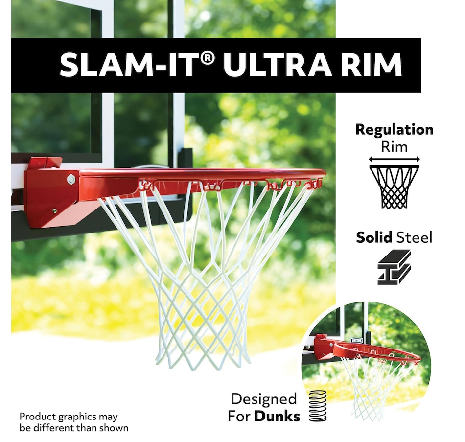 Image 754251_ALTMORE2.jpg, Product 754-251 / Price $1,499.99, Lifetime Mammoth Lift Bolt-Down Basketball System (54" tempered glass) from Lifetime on TSC.ca's Toys & Hobbies department