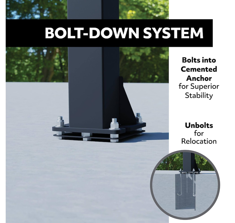 Image 754251_ALTMORE4.jpg, Product 754-251 / Price $1,499.99, Lifetime Mammoth Lift Bolt-Down Basketball System (54" tempered glass) from Lifetime on TSC.ca's Toys & Hobbies department