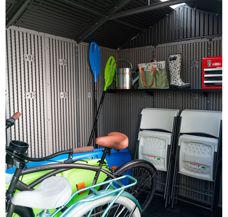 Image 754254_ALTMORE1.jpg, Product 754-254 / Price $2,799.99, Lifetime 12' x 7' Side Entry Outdoor Storage Shed from Lifetime on TSC.ca's Home & Garden department