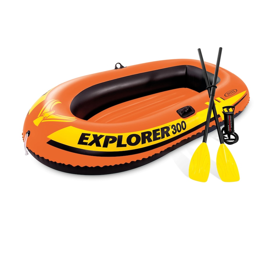 Image 754310.jpg, Product 754-310 / Price $64.99, Intex Explorer 300 Boat Set from Intex on TSC.ca's Toys & Hobbies department