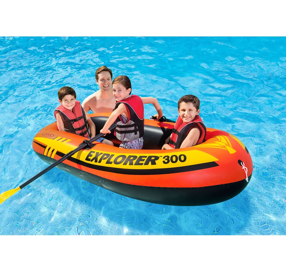 Image 754310_ALTMORE1.jpg, Product 754-310 / Price $64.99, Intex Explorer 300 Boat Set from Intex on TSC.ca's Toys & Hobbies department