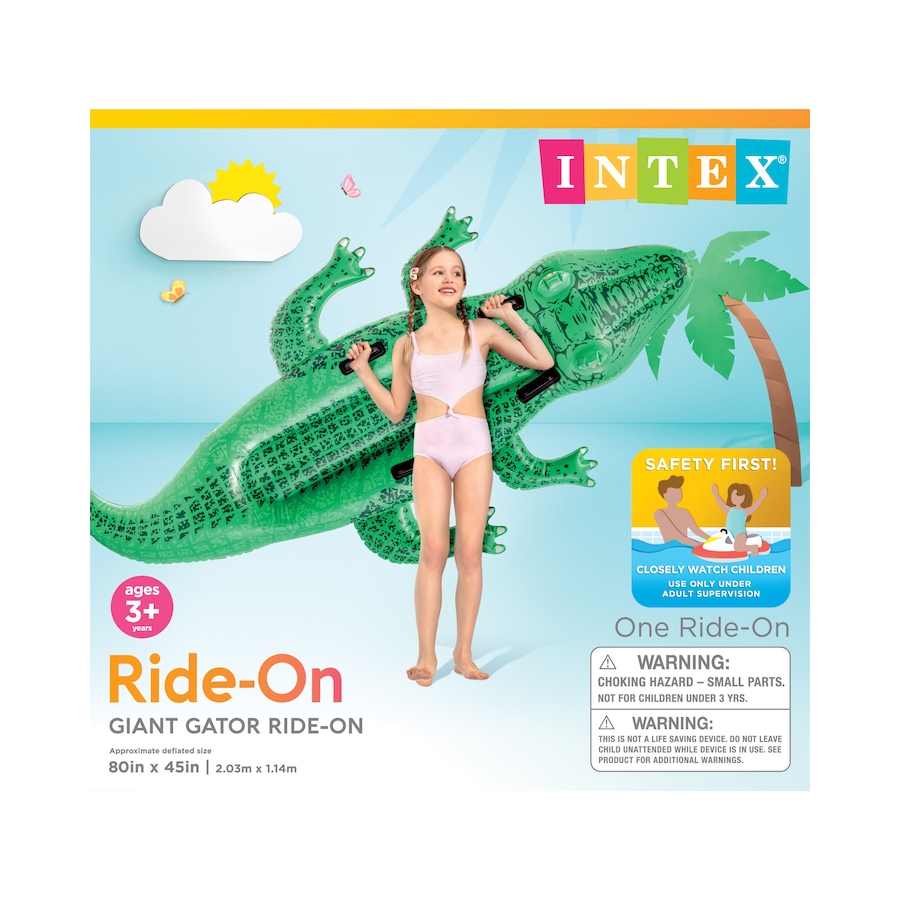 Image 754314_ALTMORE3.jpg, Product 754-314 / Price $28.99, Intex Giant Gator Ride-On from Intex on TSC.ca's Home & Garden department