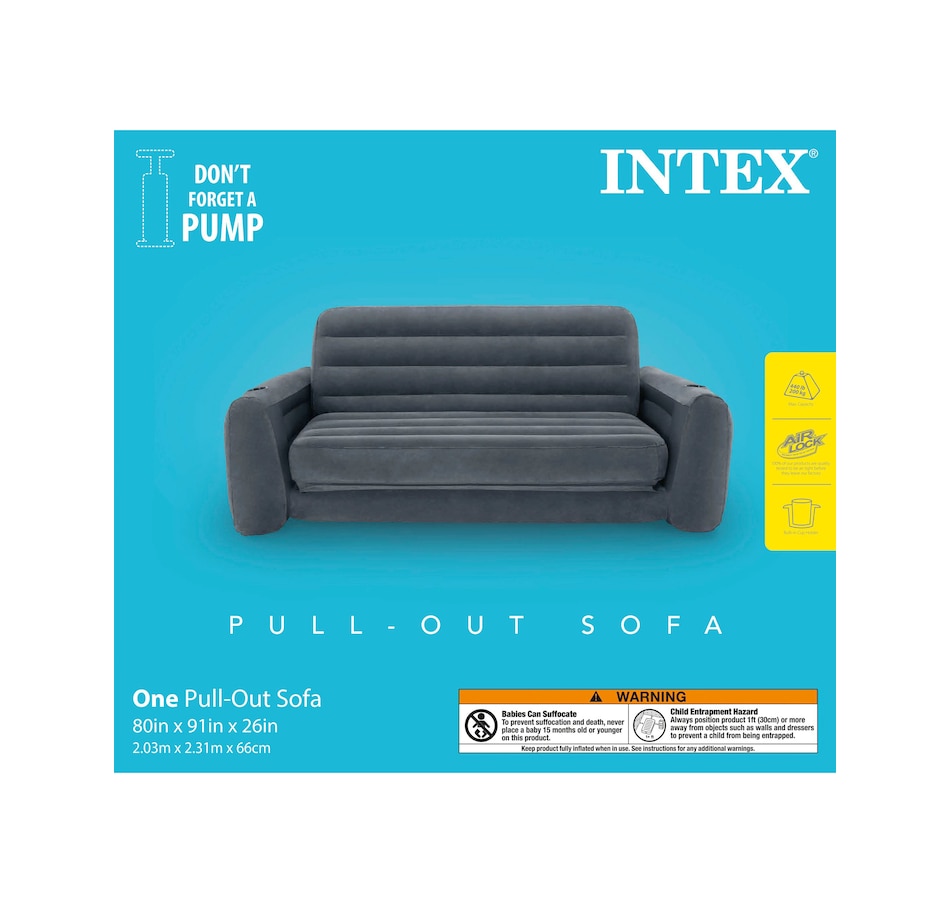 Image 754324_ALTMORE3.jpg, Product 754-324 / Price $124.99, Intex Pull-Out Sofa from Intex on TSC.ca's Home & Garden department