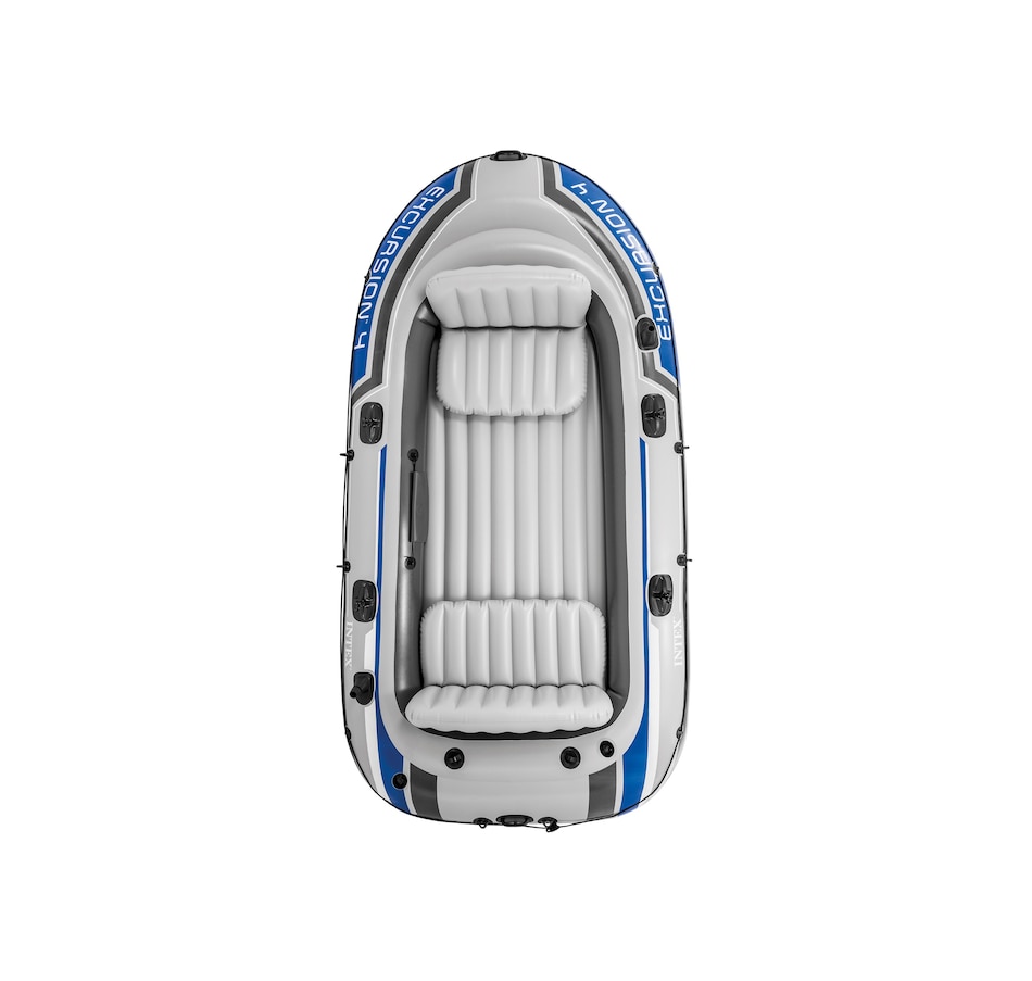 Image 754330_ALTMORE1.jpg, Product 754-330 / Price $299.99, Intex Excursion 4 Inflatable Rafting/Fishing Boat Set from Intex on TSC.ca's Toys & Hobbies department