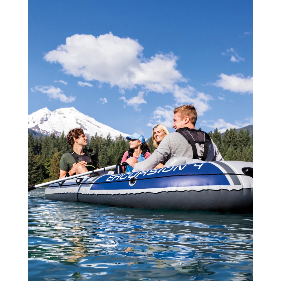 Image 754330_ALTMORE3.jpg, Product 754-330 / Price $194.99, Intex Excursion 4 Inflatable Rafting/Fishing Boat Set from Intex on TSC.ca's Toys & Hobbies department