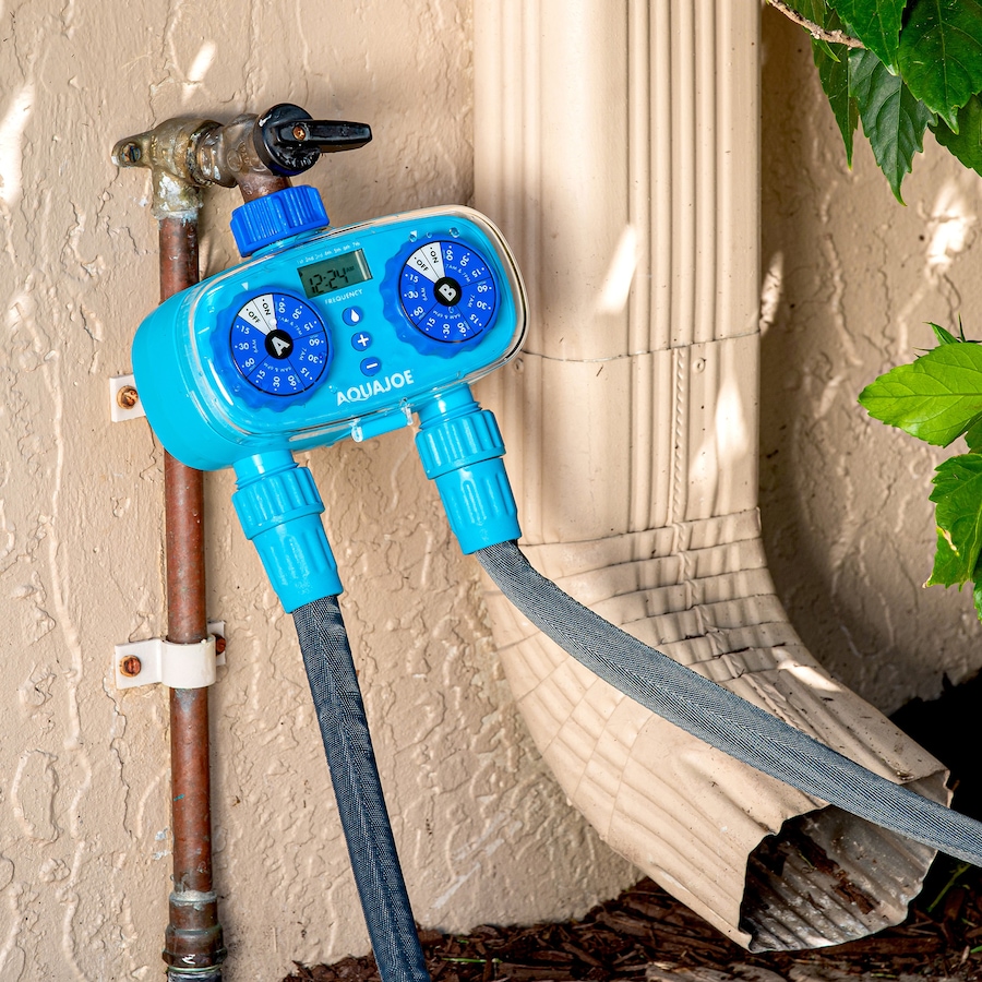 Image 754345_ALTMORE2.jpg, Product 754-345 / Price $77.99, Aqua Joe Easy Two-Zone Elect Timer with 13 Program Presets, Max Frequency Control and LCD Display from Snow Joe & Sun Joe on TSC.ca's Home & Garden department
