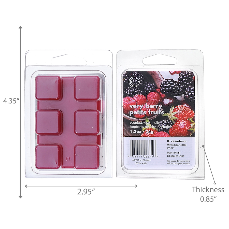Image 754365_ALTMORE14.jpg, Product 754-365 / Price $24.99, IH Casadecor 6-Pack Scented Wax Melts (set of 6) from IH Casa Decor on TSC.ca's Home & Garden department