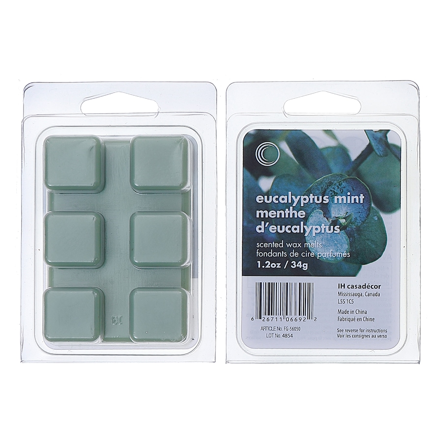 Image 754365_EUM.jpg, Product 754-365 / Price $24.99, IH Casadecor 6-Pack Scented Wax Melts (set of 6) from IH Casa Decor on TSC.ca's Home & Garden department