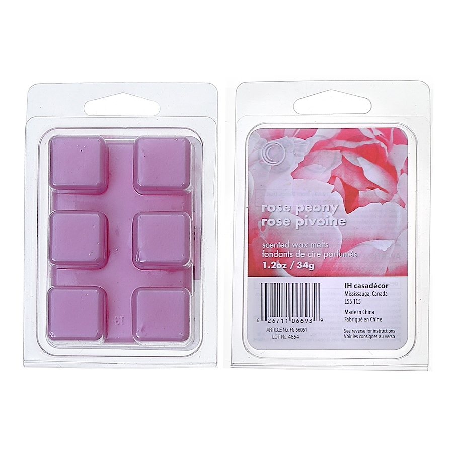 Image 754365_ROSPY.jpg, Product 754-365 / Price $24.99, IH Casadecor 6-Pack Scented Wax Melts (set of 6) from IH Casa Decor on TSC.ca's Home & Garden department