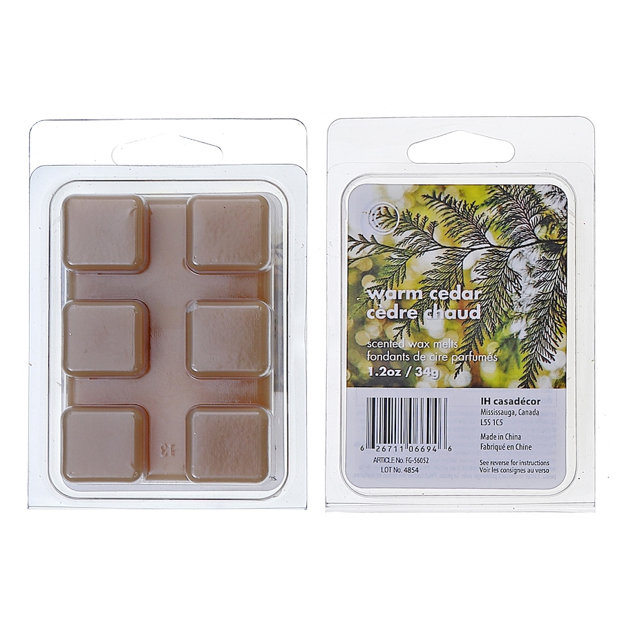 Image 754365_WARCR.jpg, Product 754-365 / Price $24.99, IH Casadecor 6-Pack Scented Wax Melts (set of 6) from IH Casa Decor on TSC.ca's Home & Garden department