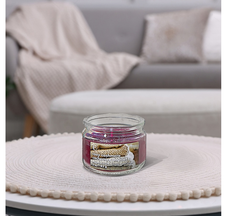 Image 754371_ALTMORE4.jpg, Product 754-371 / Price $24.99, IH Casadecor 3-oz Scented Glass Jar with Lid Pumpkin Cider Donut (set of 4) from IH Casa Decor on TSC.ca's Home & Garden department