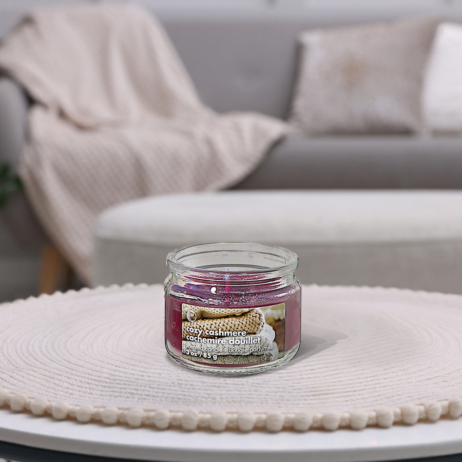 Image 754371_ALTMORE4.jpg, Product 754-371 / Price $24.99, IH Casadecor 3-oz Scented Glass Jar with Lid Pumpkin Cider Donut (set of 4) from IH Casa Decor on TSC.ca's Home & Garden department