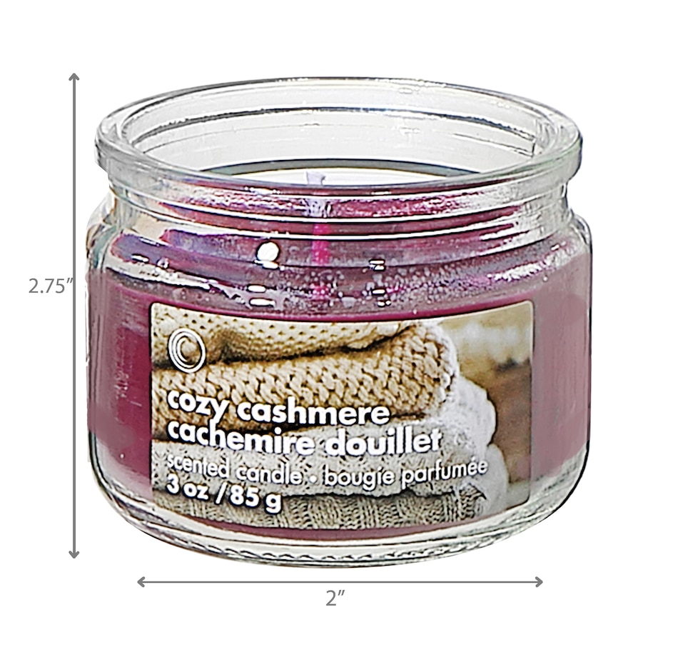 Image 754371_ALTMORE5.jpg, Product 754-371 / Price $24.99, IH Casadecor 3-oz Scented Glass Jar with Lid Pumpkin Cider Donut (set of 4) from IH Casa Decor on TSC.ca's Home & Garden department