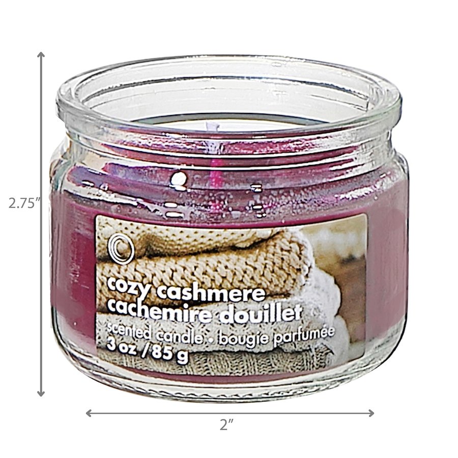 Image 754371_ALTMORE5.jpg, Product 754-371 / Price $24.99, IH Casadecor 3-oz Scented Glass Jar with Lid Pumpkin Cider Donut (set of 4) from IH Casa Decor on TSC.ca's Home & Garden department