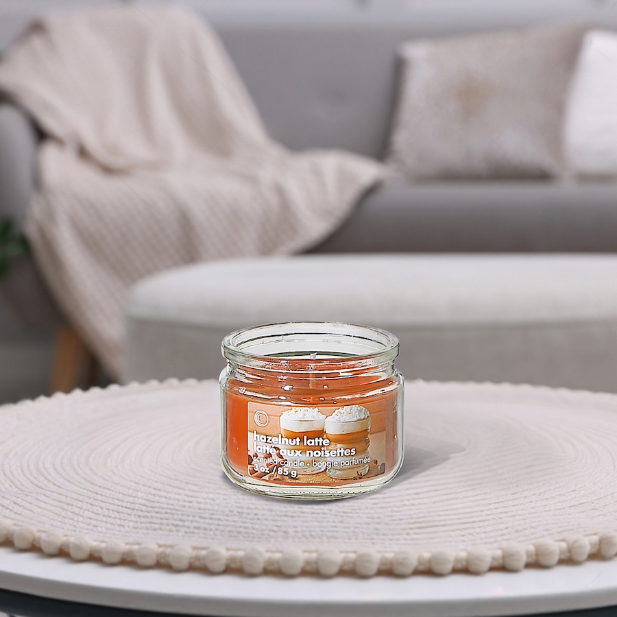 Image 754371_ALTMORE7.jpg, Product 754-371 / Price $24.99, IH Casadecor 3-oz Scented Glass Jar with Lid Pumpkin Cider Donut (set of 4) from IH Casa Decor on TSC.ca's Home & Garden department