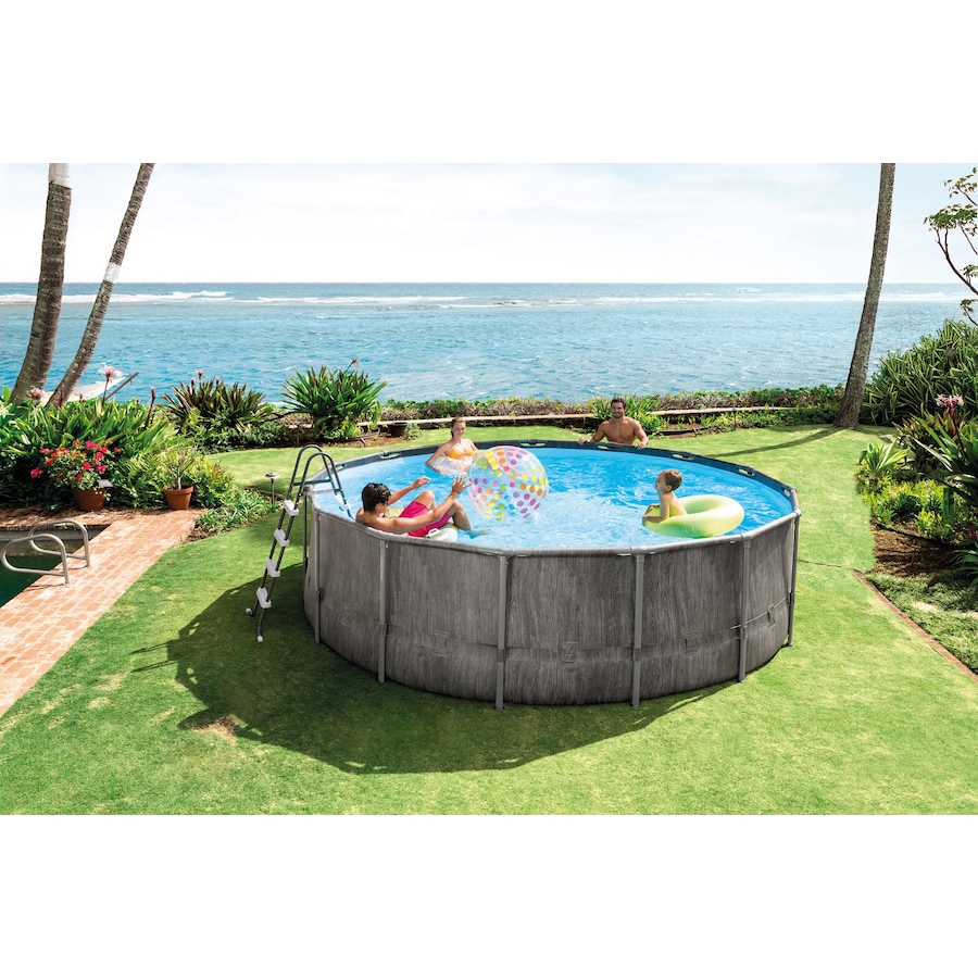 Image 754391_ALTMORE1.jpg, Product 754-391 / Price $699.99, Intex 15' x 48" Greywood Prism Frame Premium Pool Set from Intex on TSC.ca's Home & Garden department