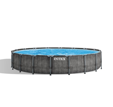 Intex 18' x 48" Greywood Prism Frame Premium Pool Set