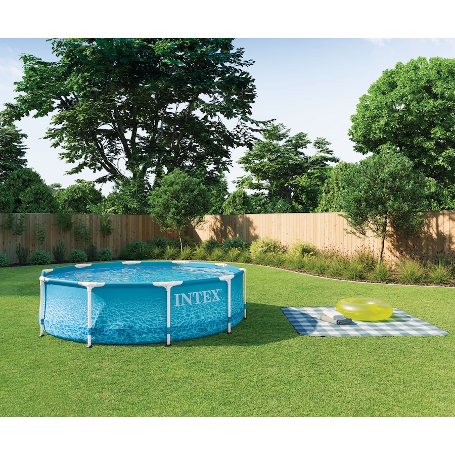 Image 754406_ALTMORE1.jpg, Product 754-406 / Price $169.99, Intex 10' x 30" Beachside Metal Frame Pool from Intex on TSC.ca's Home & Garden department