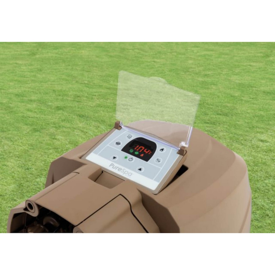 Image 754409_ALTMORE3.jpg, Product 754-409 / Price $899.99, Intex 4-Person Sahara Tan Round Bubble Spa Set from Intex on TSC.ca's Home & Garden department