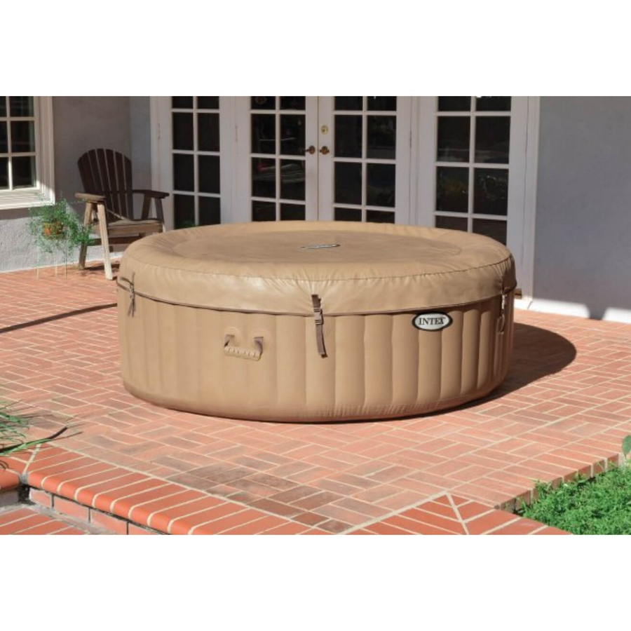 Image 754409_ALTMORE4.jpg, Product 754-409 / Price $899.99, Intex 4-Person Sahara Tan Round Bubble Spa Set from Intex on TSC.ca's Home & Garden department