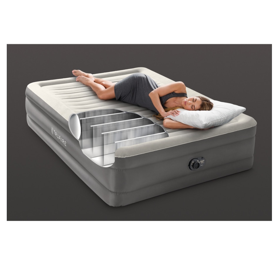 Image 754433_ALTMORE2.jpg, Product 754-433 / Price $229.99, Intex Queen TruAire Comfort Plush Airbed with Fibre-Tech Support and Built-In Pump from Intex on TSC.ca's Health & Fitness department