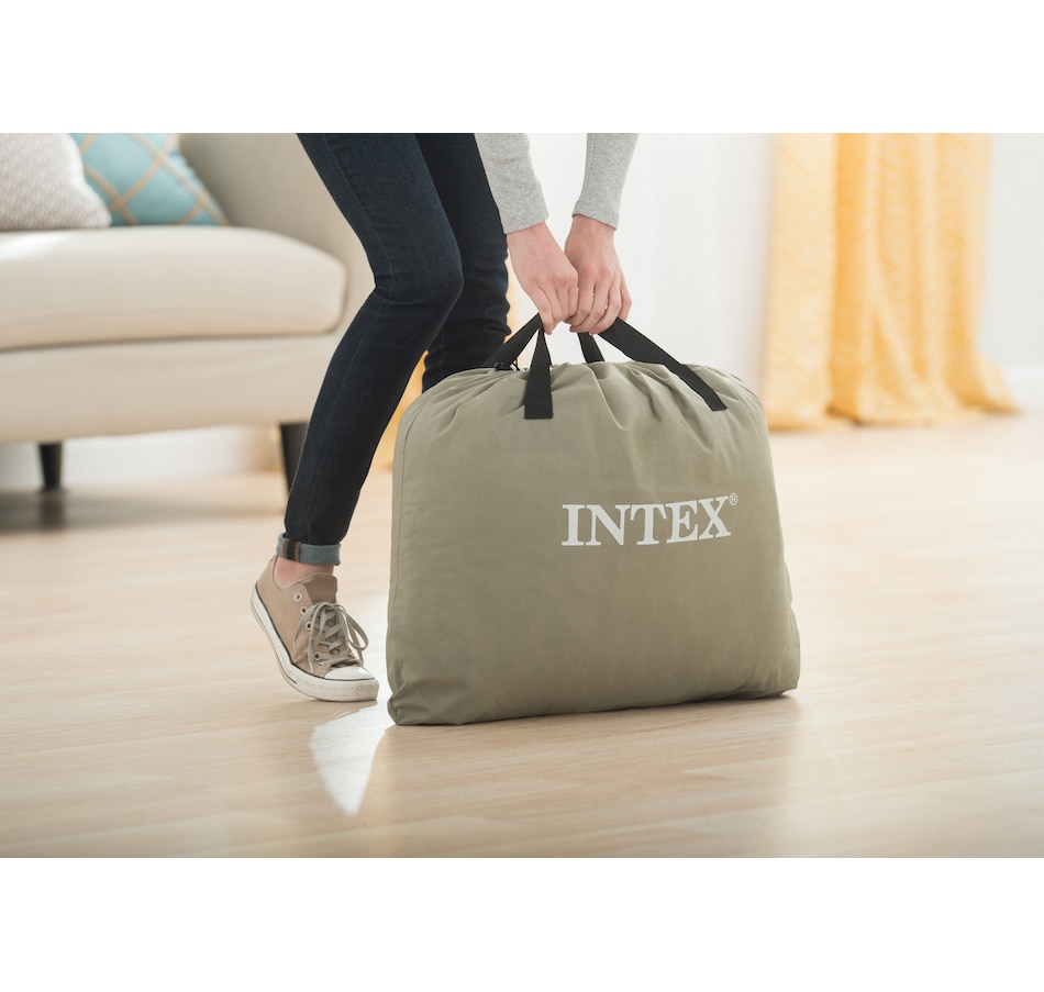 Image 754435_ALTMORE3.jpg, Product 754-435 / Price $69.99, Intex Twin Pillow Rest Raised Airbed with Fibre-Tech RP from Intex on TSC.ca's Health & Fitness department