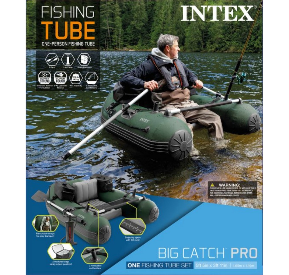 Image 754449_ALTMORE4.jpg, Product 754-449 / Price $399.99, Intex Big Catch Pro Fishing Tube from Intex on TSC.ca's Health & Fitness department