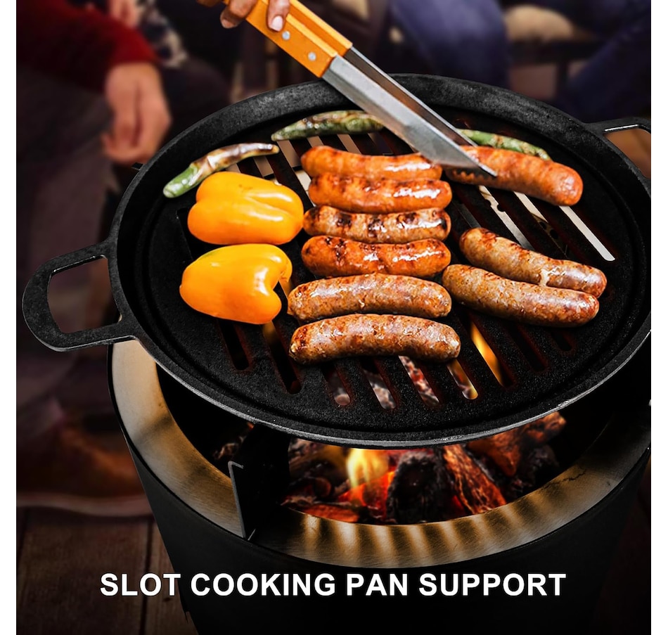 Image 754466_ALTMORE3.jpg, Product 754-466 / Price $299.99, London Sunshine Portable Smokeless Fire Pit with Grill from London Sunshine on TSC.ca's Home & Garden department