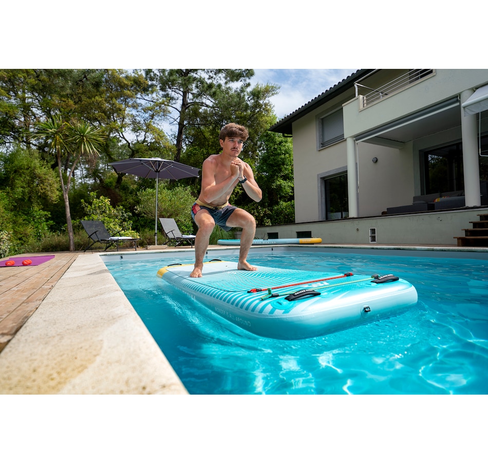 Image 754491_ALTMORE6.jpg, Product 754-491 / Price $649.99, Aqua Marina Peace 8'2" Inflatable Fitness Mat with Carrying Strap from Aqua Marina on TSC.ca's Toys & Hobbies department