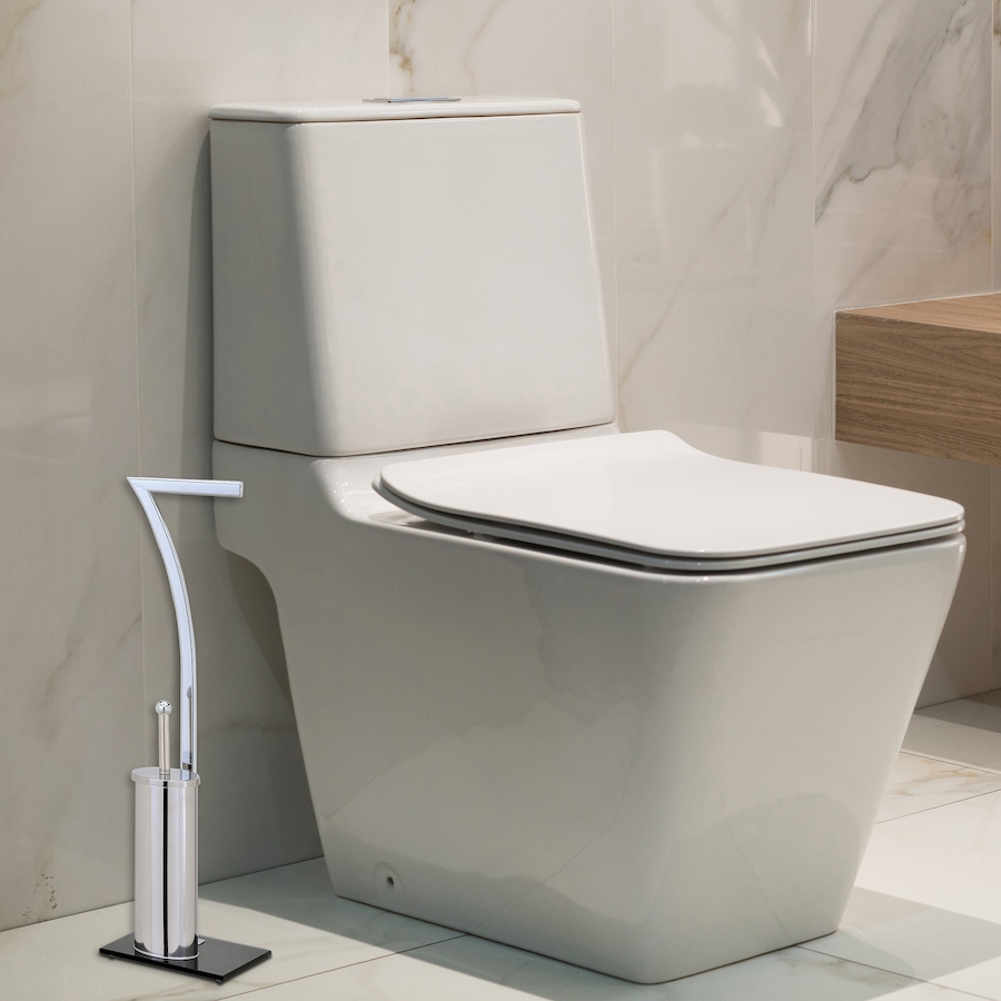 Image 754521_ALTMORE1.jpg, Product 754-521 / Price $59.99, IH Casadecor Toilet Brush and Paper Holder Stand with Black Base from IH Casa Decor on TSC.ca's Home & Garden department