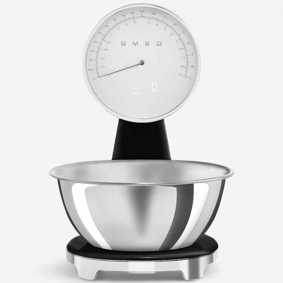 Image 754525_BLK.jpg, Product 754-525 / Price $249.99, SMEG Analogue and Digital Kitchen Scale from Smeg on TSC.ca's Kitchen department