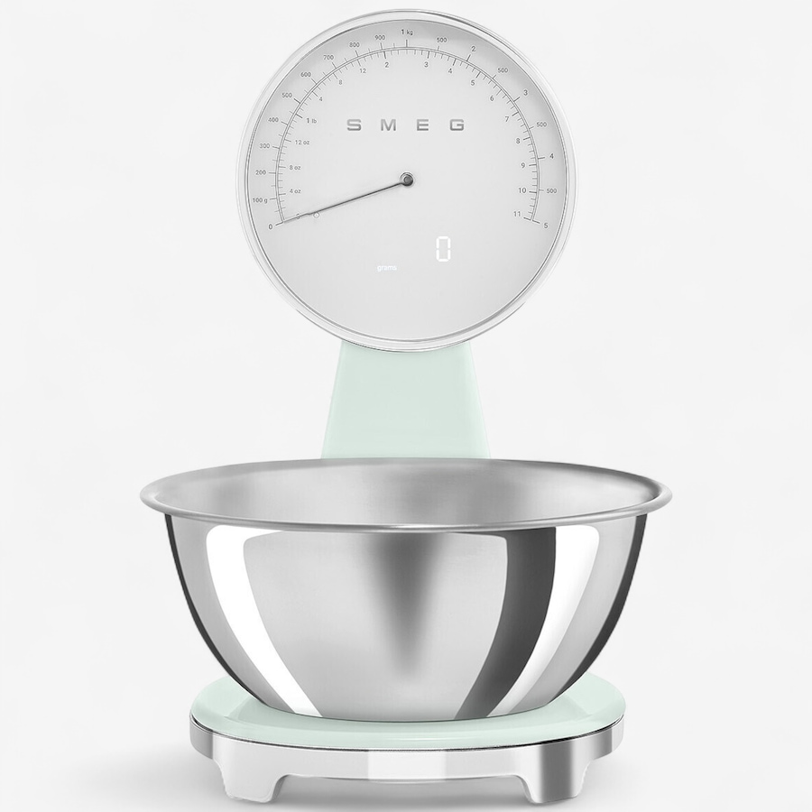 Image 754525_PSGR.jpg, Product 754-525 / Price $249.99, SMEG Analogue and Digital Kitchen Scale from Smeg on TSC.ca's Kitchen department