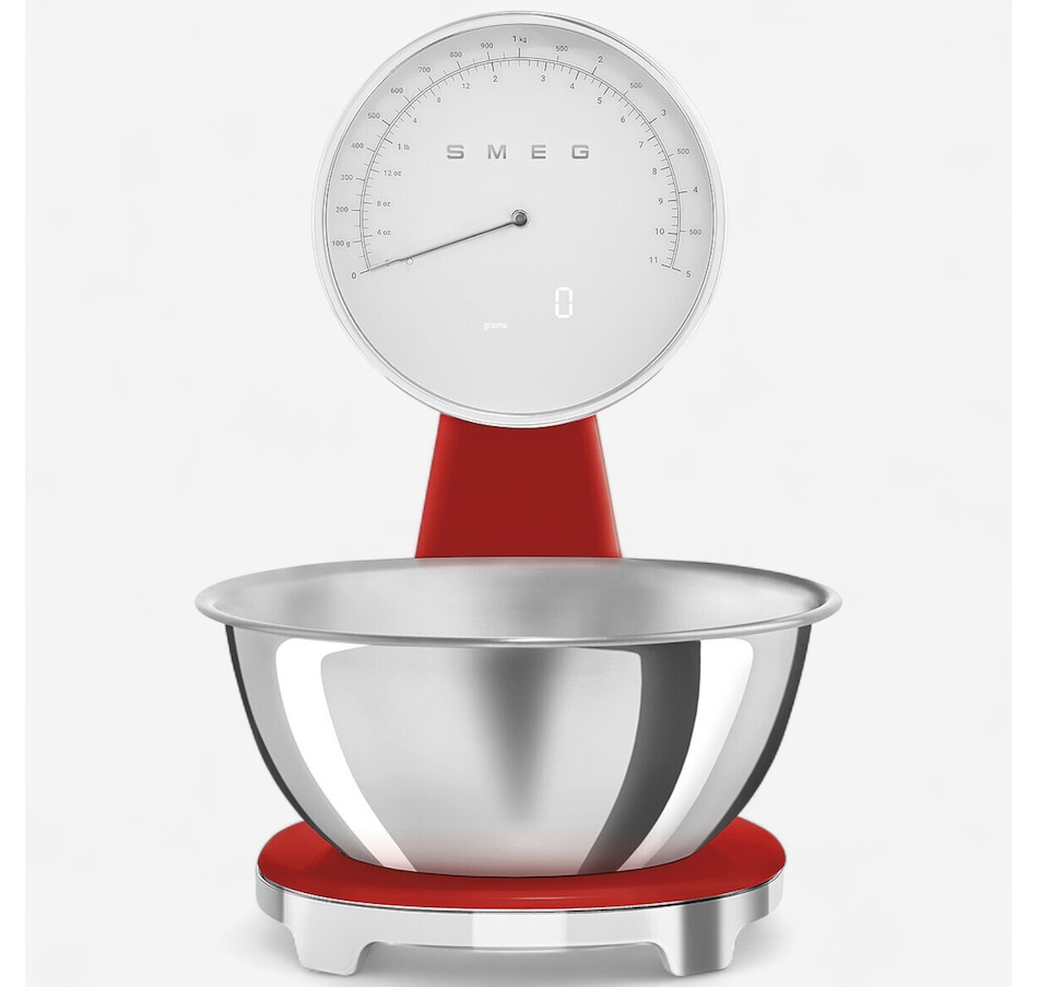 Image 754525_RED.jpg, Product 754-525 / Price $249.99, SMEG Analogue and Digital Kitchen Scale from Smeg on TSC.ca's Kitchen department