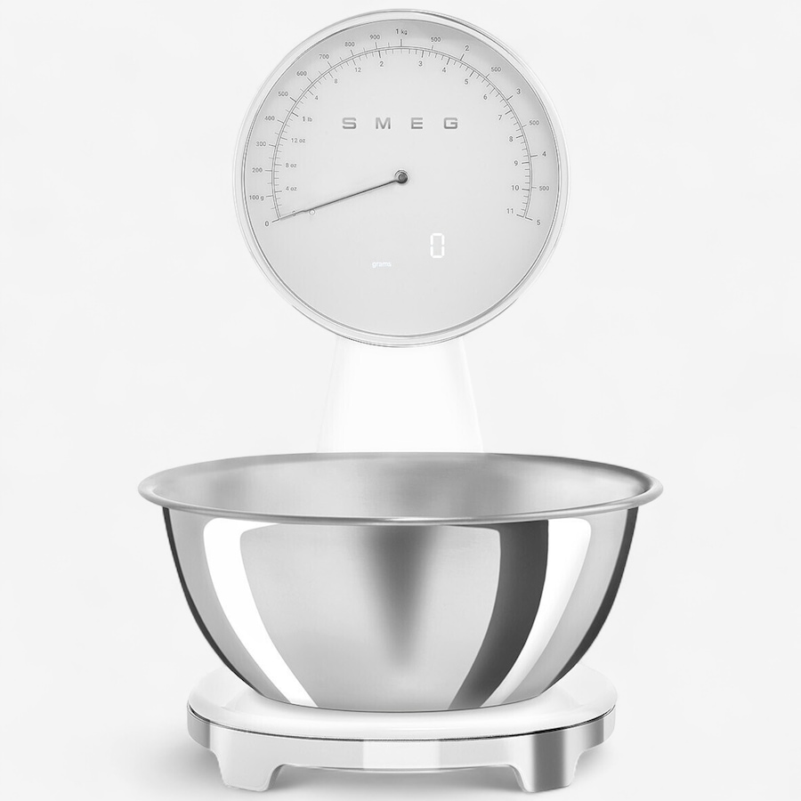 Image 754525_WHT.jpg, Product 754-525 / Price $249.99, SMEG Analogue and Digital Kitchen Scale from Smeg on TSC.ca's Kitchen department
