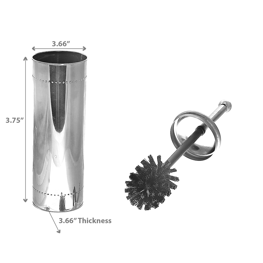 Image 754552_ALTMORE2.jpg, Product 754-552 / Price $24.99, IH Casadecor Metal Toilet Brush Holder (silver) from IH Casa Decor on TSC.ca's Home & Garden department
