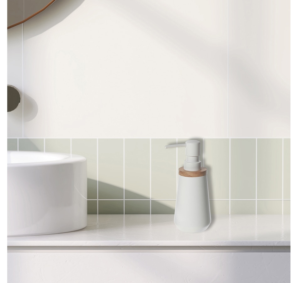 Image 754555_ALTMORE1.jpg, Product 754-555 / Price $19.99, IH Casadecor Polyresin Soap Dispenser with Wood from IH Casa Decor on TSC.ca's Home & Garden department