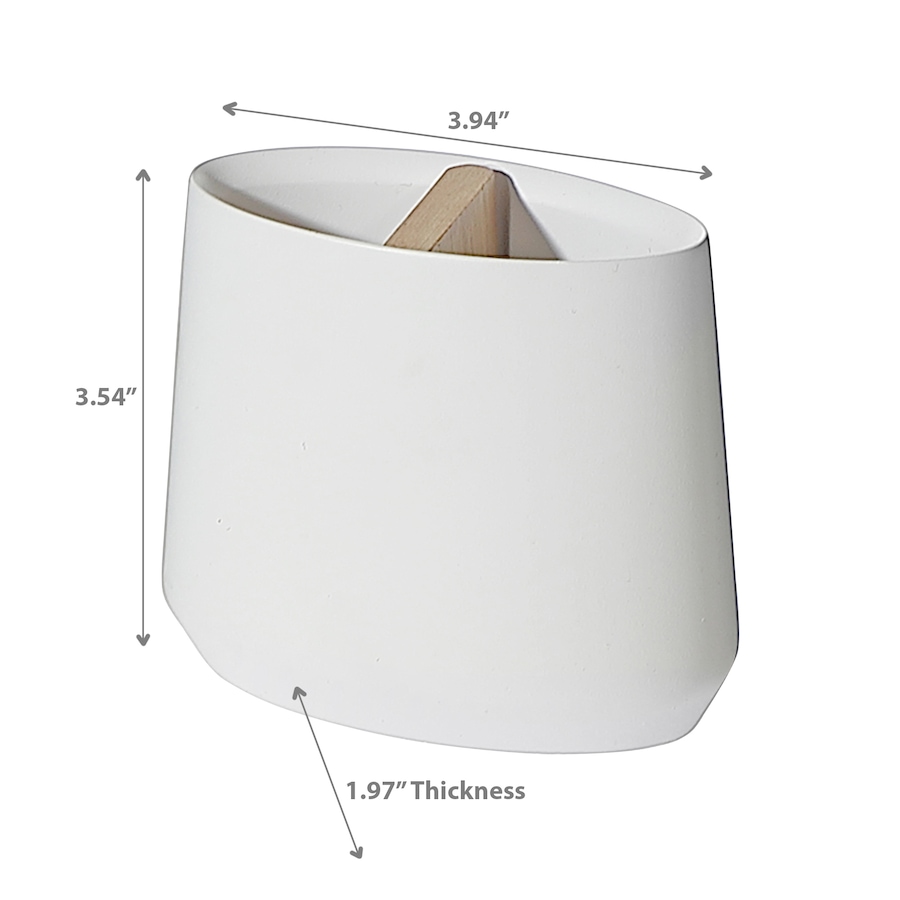 Image 754556_ALTMORE2.jpg, Product 754-556 / Price $19.99, IH Casadecor Polyresin Toothbrush Holder with Wood from IH Casa Decor on TSC.ca's Home & Garden department