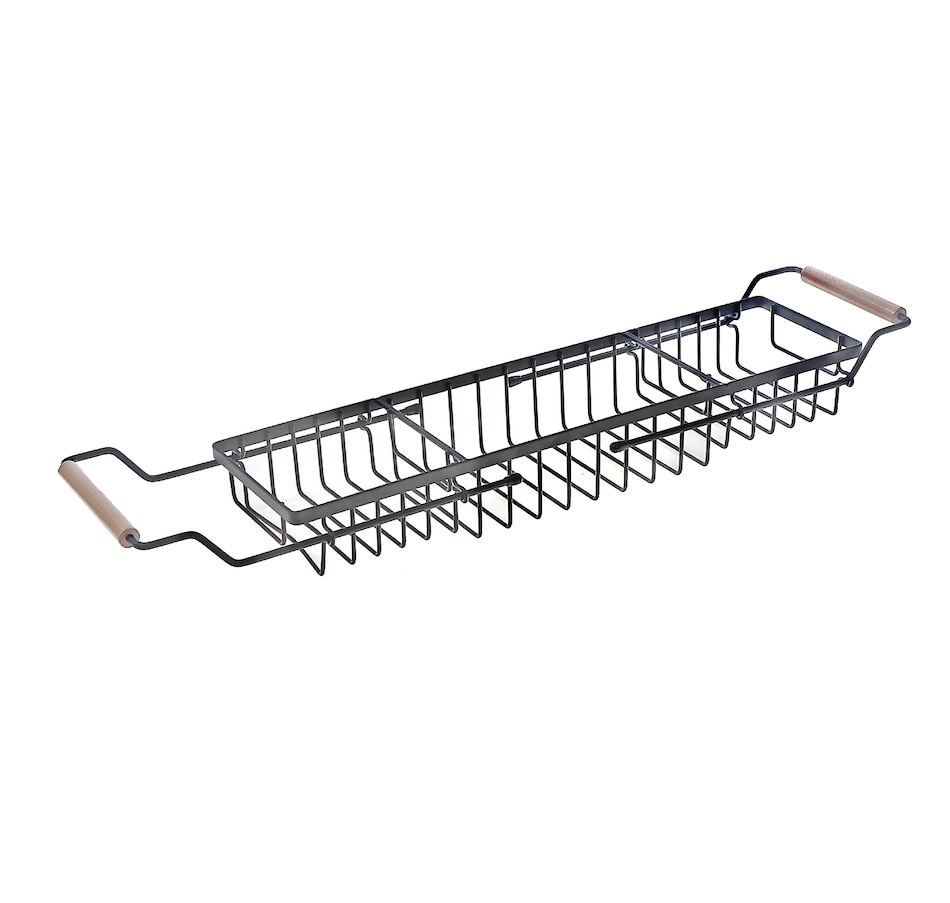 Image 754561.jpg, Product 754-561 / Price $34.99, IH Casadecor Bathtub Rack Flat Wire with Wooden Handle from IH Casa Decor on TSC.ca's Home & Garden department