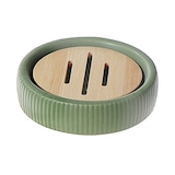 IH Casadecor Soap Dish with Bamboo Green