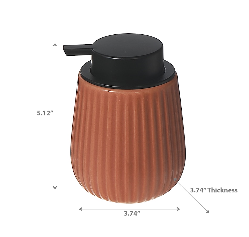 Image 754570_ALTMORE2.jpg, Product 754-570 / Price $19.99, IH Casadecor Soap Dispenser Clay from IH Casa Decor on TSC.ca's Home & Garden department