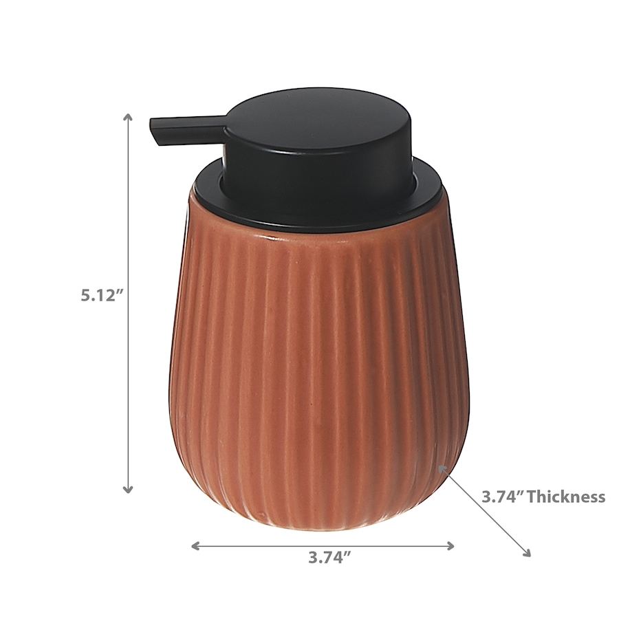 Image 754570_ALTMORE2.jpg, Product 754-570 / Price $19.99, IH Casadecor Soap Dispenser Clay from IH Casa Decor on TSC.ca's Home & Garden department
