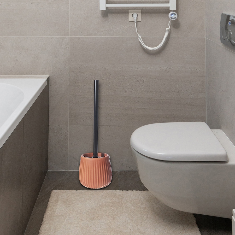 Image 754572_ALTMORE1.jpg, Product 754-572 / Price $24.99, IH Casadecor Toilet Brush Holder with Stainless Steel Handle Clay from IH Casa Decor on TSC.ca's Home & Garden department