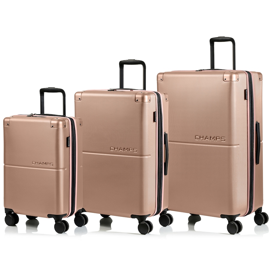 Image 754576_CHM.jpg, Product 754-576 / Price $349.99, Champs Luggage Earth Collection - 3-Piece Hard Side Spinner Expandable Luggage Set from Champs on TSC.ca's Home & Garden department
