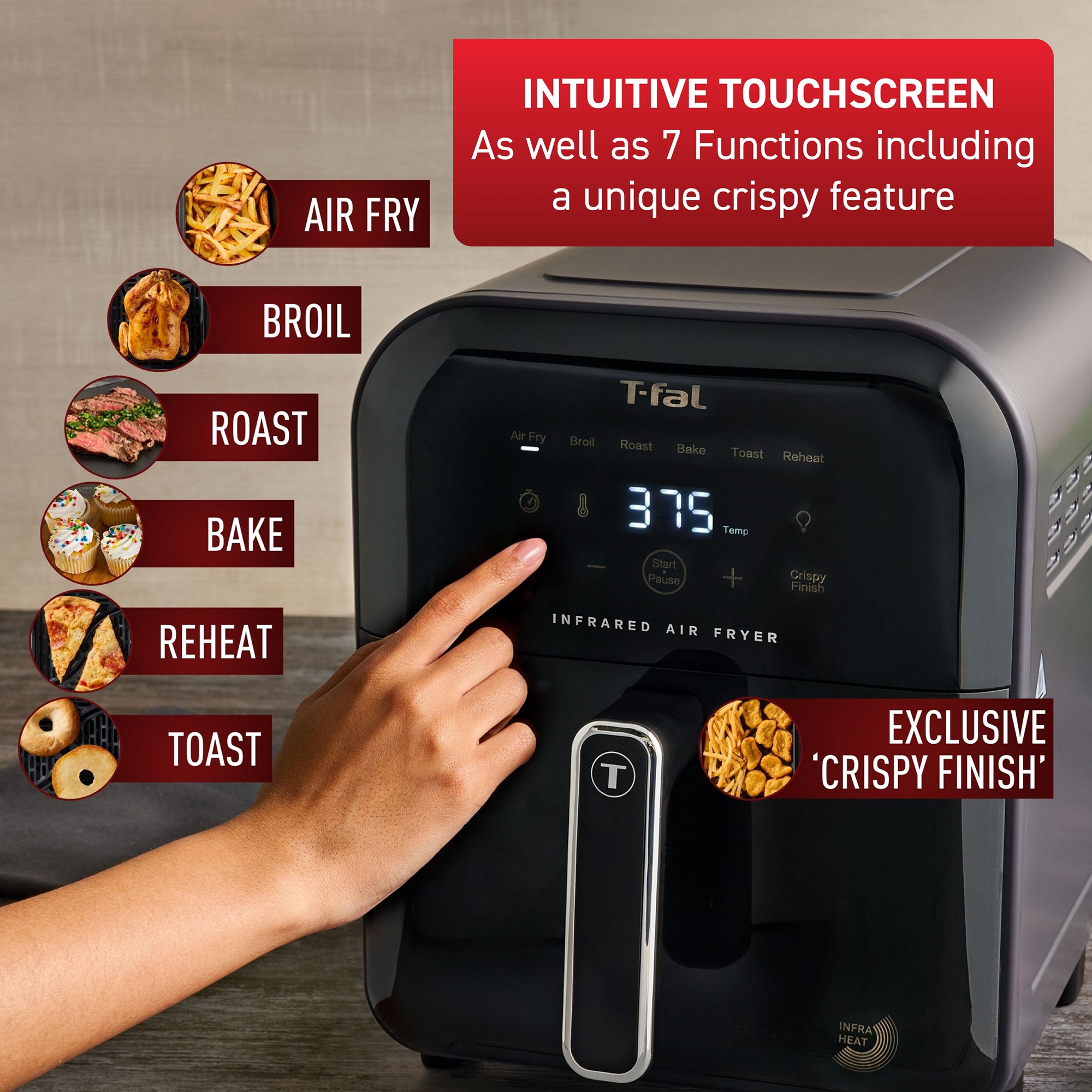 T-fal Infrared Air Fryer (6L) - TSC.ca
