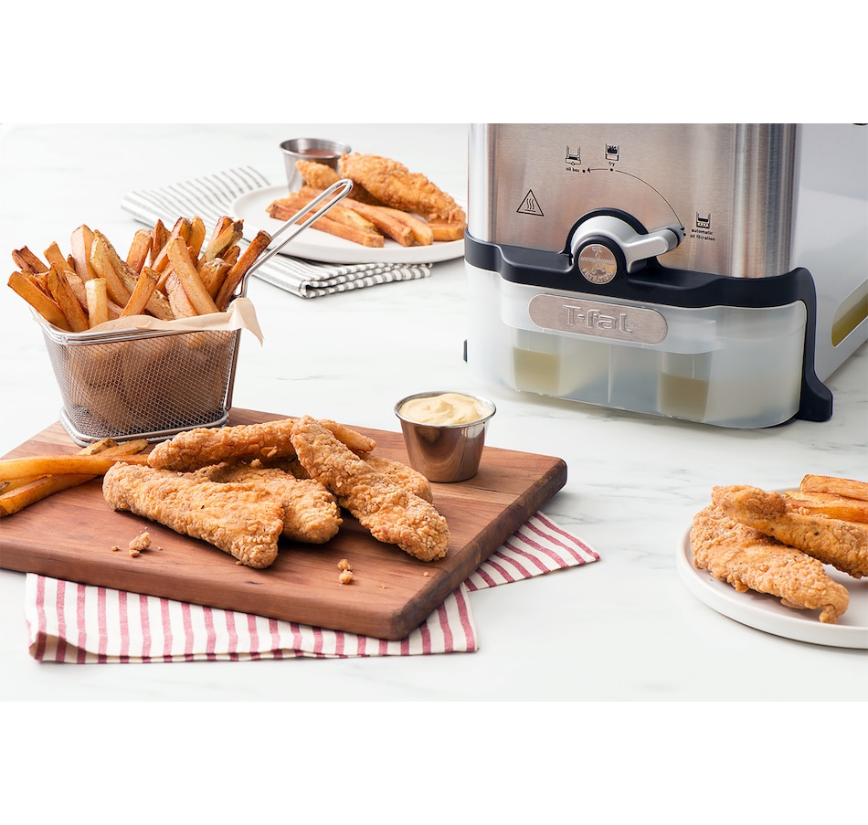 Image 754603_ALTMORE4.jpg, Product 754-603 / Price $129.99, T-fal EZ Clean-Deep Fryer (low odour XL deep fat fryer, 3.5L) from T-Fal on TSC.ca's Kitchen department