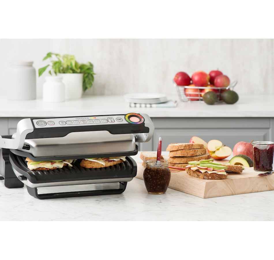 Image 754604_ALTMORE10.jpg, Product 754-604 / Price $199.99, T-fal OptiGrill+ Countertop Grill from T-Fal on TSC.ca's Kitchen department