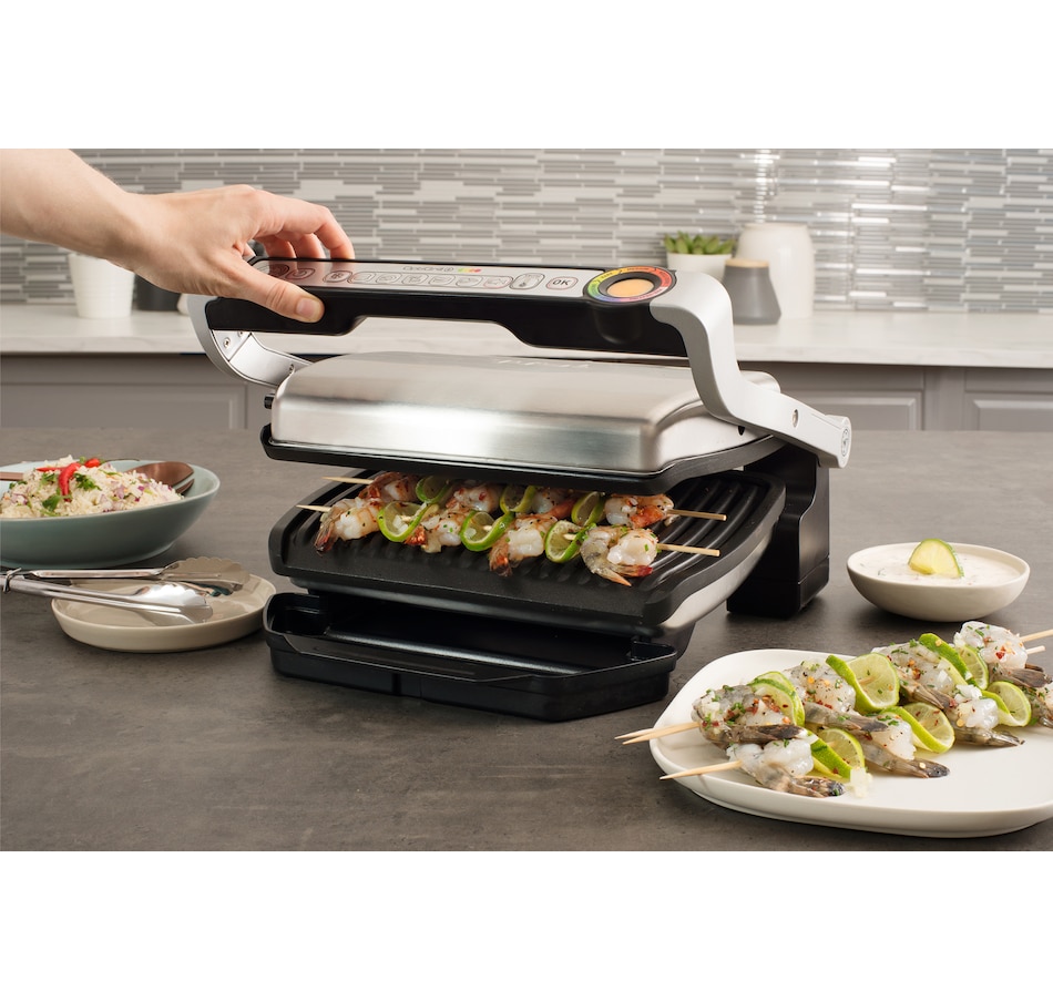 Image 754604_ALTMORE11.jpg, Product 754-604 / Price $199.99, T-fal OptiGrill+ Countertop Grill from T-Fal on TSC.ca's Kitchen department
