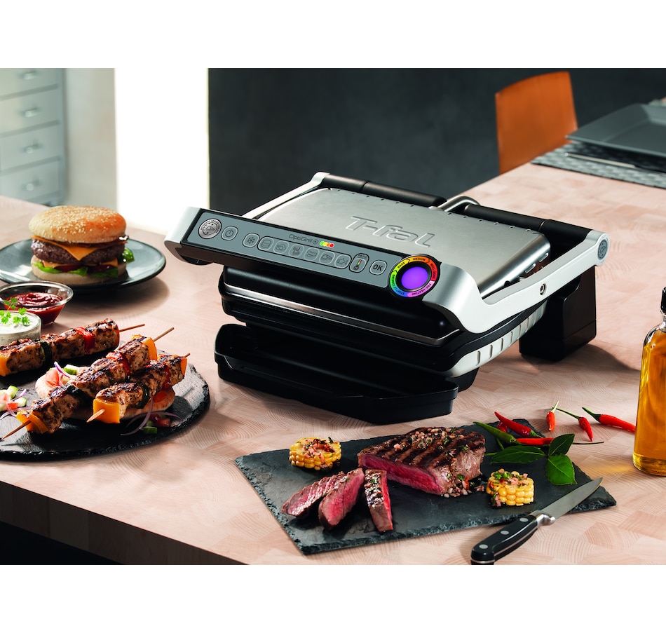 Image 754604_ALTMORE9.jpg, Product 754-604 / Price $199.99, T-fal OptiGrill+ Countertop Grill from T-Fal on TSC.ca's Kitchen department