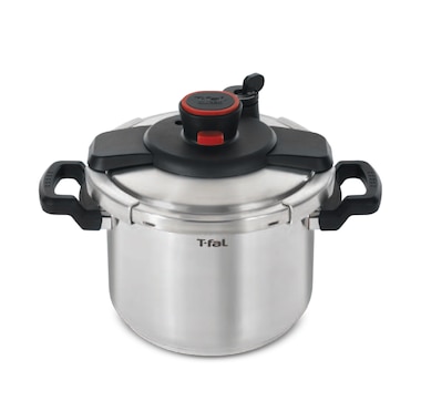 T-fal Clipso Pressure Cooker (stainless steel, 6L)