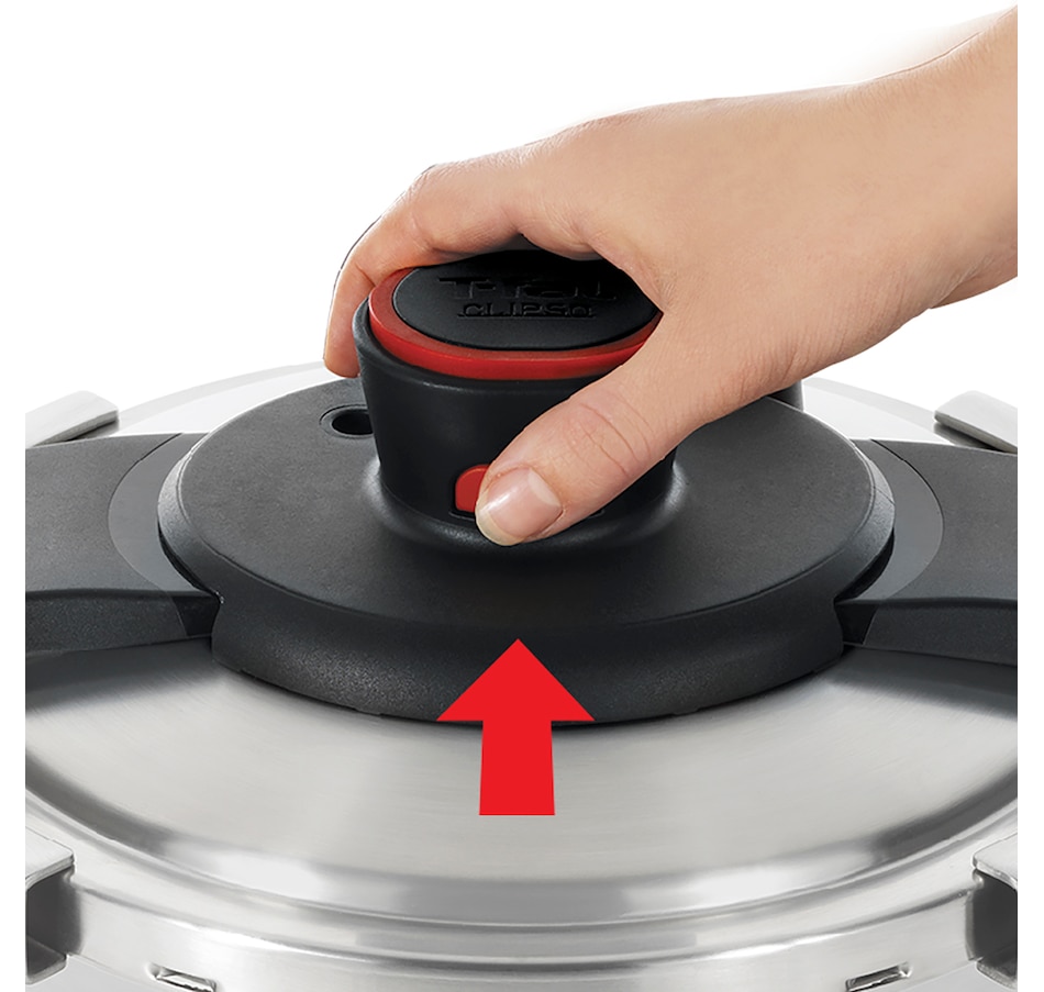 Image 754606_ALTMORE6.jpg, Product 754-606 / Price $129.99, T-fal Clipso Pressure Cooker (stainless steel, 6L) from T-Fal on TSC.ca's Kitchen department